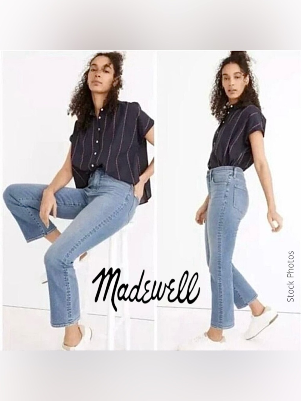 Madewell Light Blue Cropped Ankle Jeans